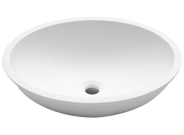  Solid Surface Wastafels Basic BC B413 - 46x37 cm
